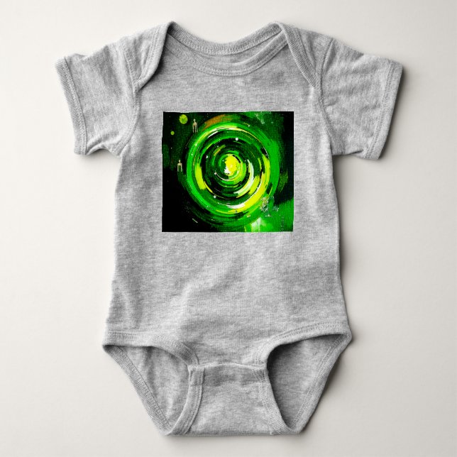 Body Para Bebé Mundo Del Verde (Anverso)