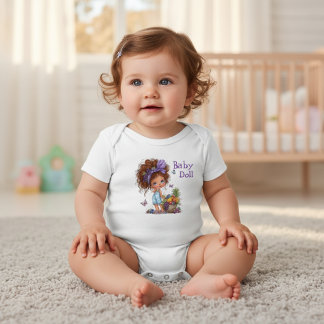 Body Para Bebé Muñeca Bebé Caprichosa  
