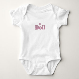 Body Para Bebé Muñeca Lil T-Shirt Baby Bodysuit