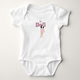 Body Para Bebé Muñeca Lil T-Shirt Baby Bodysuit