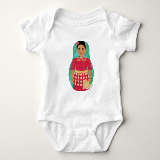Body Para Bebé Muñeca Matryoshka Tongana (Anverso)