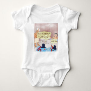 Body Para Bebé Muñeco de Nieve Cómic Regalos Divertidos Rick Lond