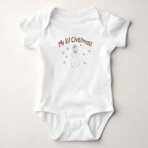 Body Para Bebé Muñeco de nieve del navidad de los Ist