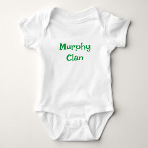 Body Para Bebé Murphy Clan Bodysuit