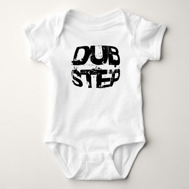 Body Para Bebé Música Dubstep (Anverso)