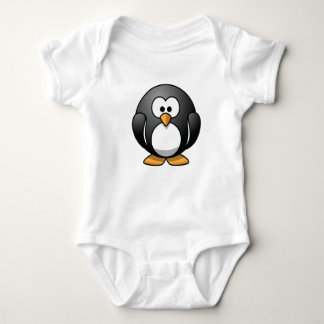 Body Para Bebé Muy alrededor de la camiseta del bebé del pingüino