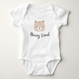 Body Para Bebé Muy Amado | Oso Adorable | Marrón