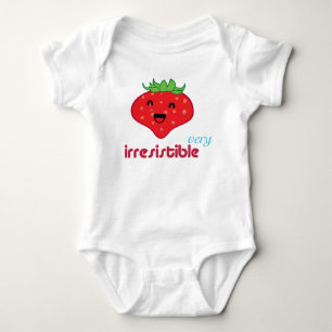 Body Para Bebé muy irresistible - fresa