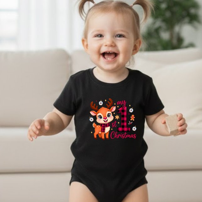 Body Para Bebé My First Christmas T-Shirt 2025 Baby Girl (Subido por el creador)