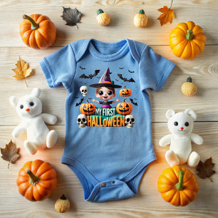 Body Para Bebé My first Halloween: Scares and laughter!