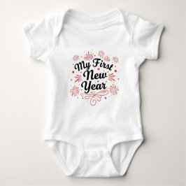 Body Para Bebé My First New Year 2026 Baby  Cute New Year outfit