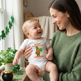 Body Para Bebé My First St. Patrick’s Day Leprechaun Gnome