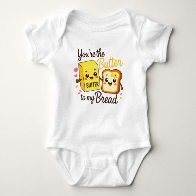 Body Para Bebé My Little Butter & Bread Baby Grow (Anverso)