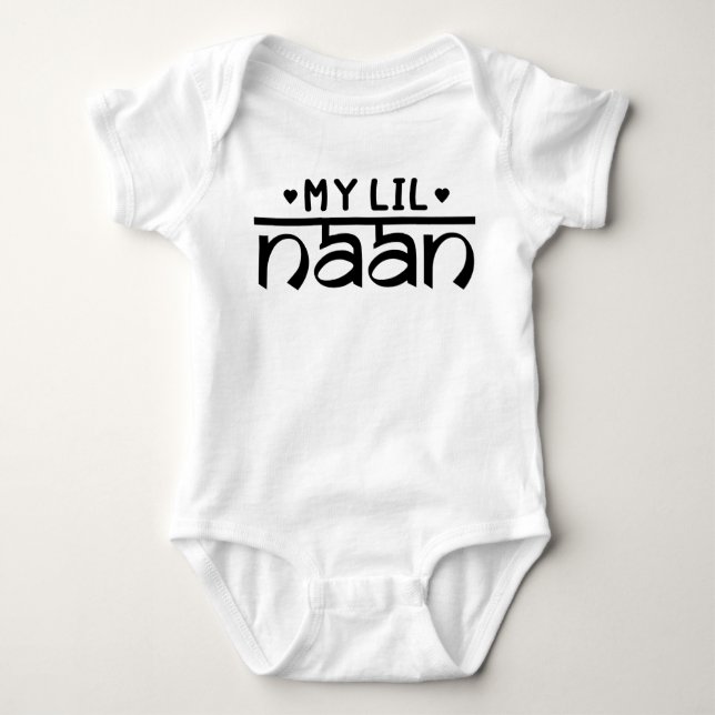Body Para Bebé My Little (LIL) Naan Baby Bodysuit (Anverso)