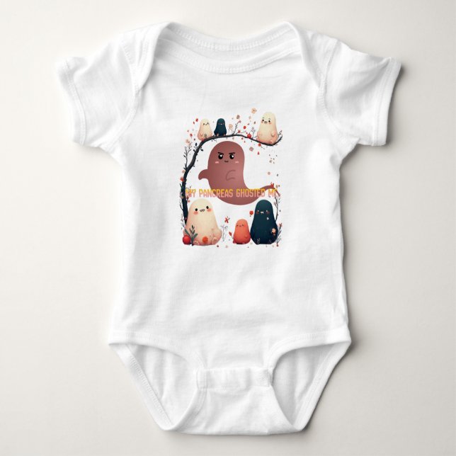 Body Para Bebé My Pancreas Ghosted Me (Anverso)