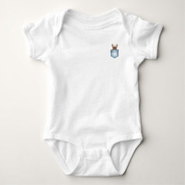 Body Para Bebé My Sibling is a Frenchie Pocket Baby Bodysuit