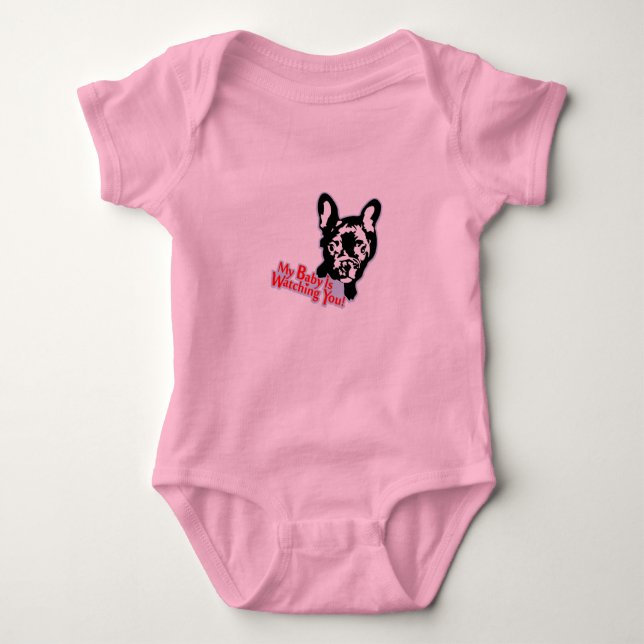 Body Para Bebé mybabyiswatchingyou (Anverso)