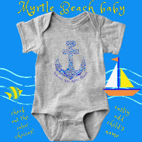 Myrtle Beach South Carolina Fun Nautical Art