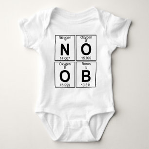 Body Para Bebé N-O-O-B (noob) - Por completo