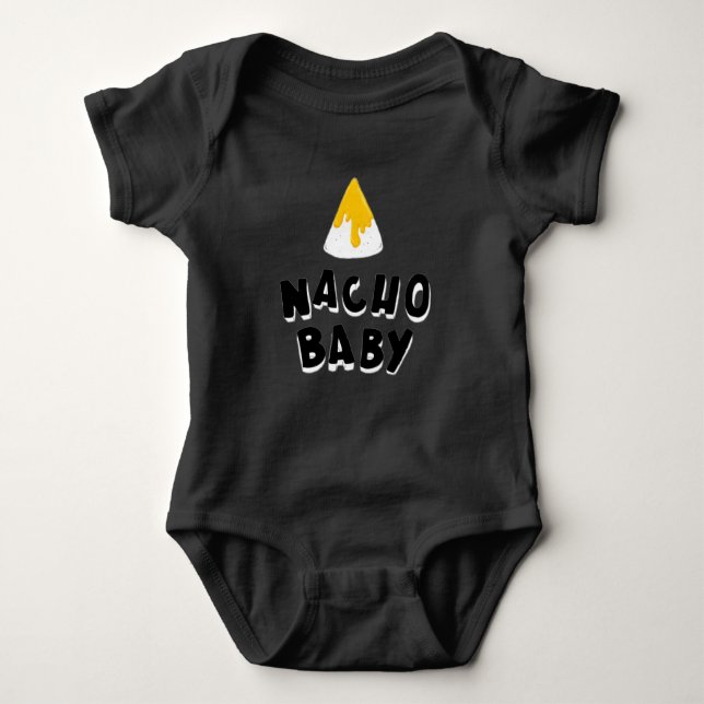 Body Para Bebé Nacho Baby Funny Bodysuit (Anverso)