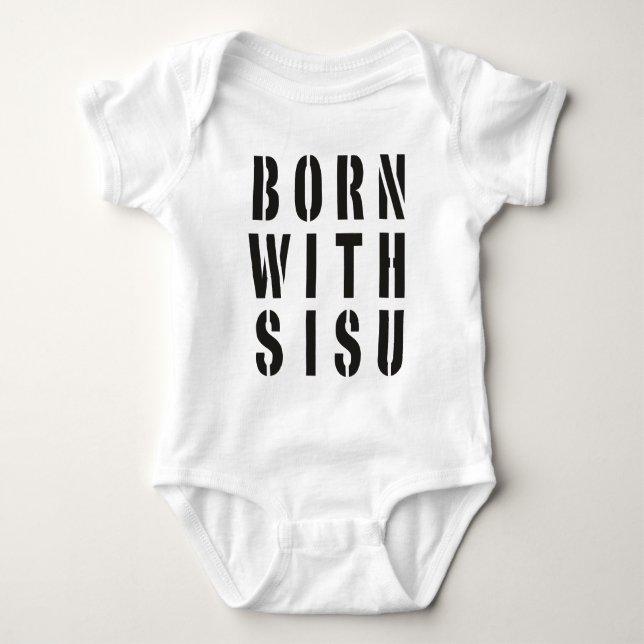 Body Para Bebé Nacido con Sisu (Anverso)