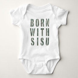 Body Para Bebé Nacido con Sisu Camo 1