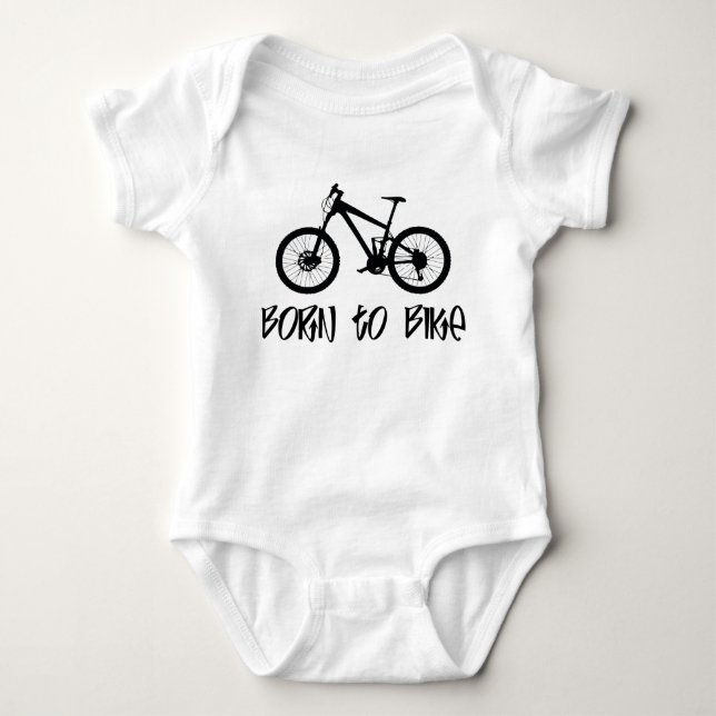 Body Para Bebé Nacido En Bicicleta (Anverso)