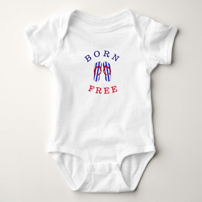 Body Para Bebé Nacido Libre (Anverso)