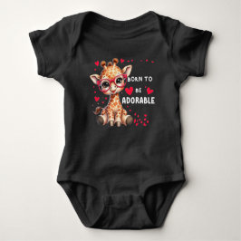Body Para Bebé Nacido para ser Adorable Baby Bodysuit