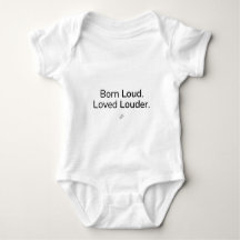 Nació fuerte. Amado aún más fuerte. Bodysuit de be