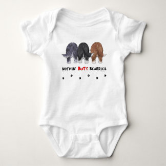 Body Para Bebé Nada empalma Beardies
