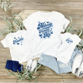 Body Para Bebé Nadie ama los problemas tanto como yo, mami y yo