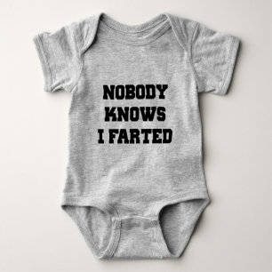 Body Para Bebé Nadie sabe que me engañé