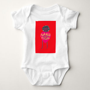 Body Para Bebé Nakupenda Love Art - Swahili Heart Design