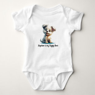 Body Para Bebé Naptime es mi hora feliz
