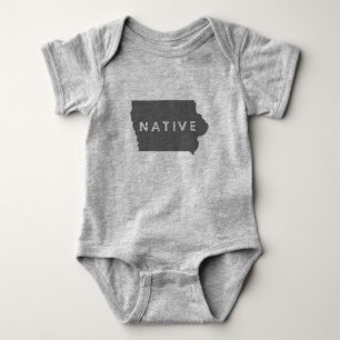 Body Para Bebé Natural de Iowa