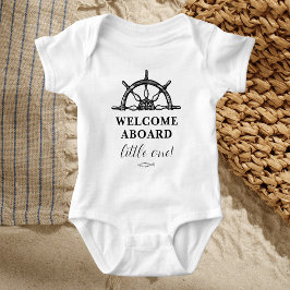 Body Para Bebé Nautical themical Newborn Baby