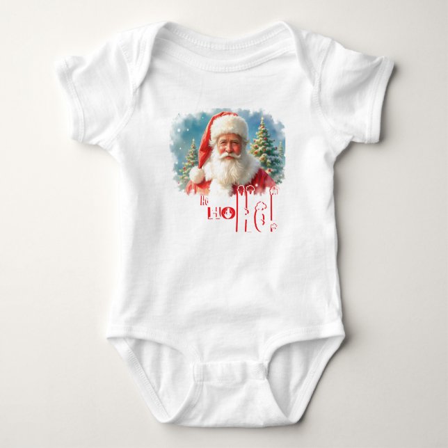 Body Para Bebé Navidad Alegre (Anverso)
