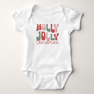 Body Para Bebé Navidad alegre y divertida