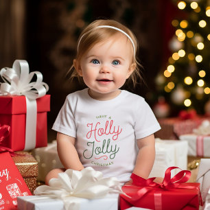 Body Para Bebé Navidad alegre y divertida