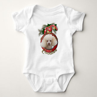 Body Para Bebé Navidad - cubierta los pasillos - caniches -