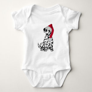 Body Para Bebé Navidad dálmata