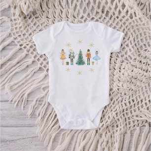 Body Para Bebé Navidad del Cascanueces