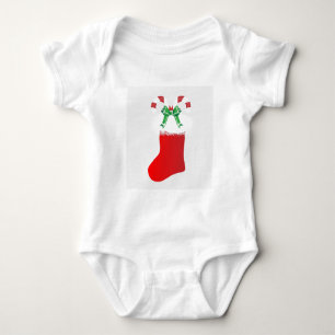 Body Para Bebé Navidad que almacena destino de la paz del bastón