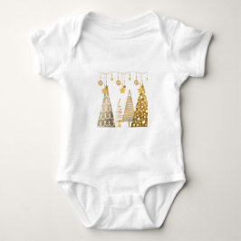 Body Para Bebé Navidades 2025 Quirky Tree & Baubles PJ