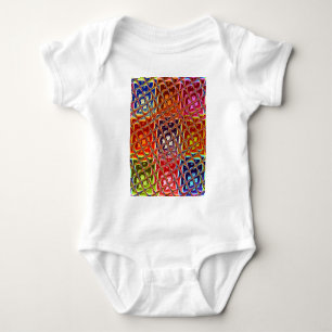 Body Para Bebé Navidades abstractos especiales colores camiseta