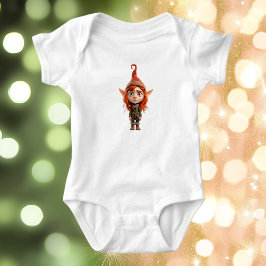 Body Para Bebé Navidades adolescentes Elf Baby Bodysuit