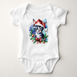 Body Para Bebé Navidades adorables cachorros