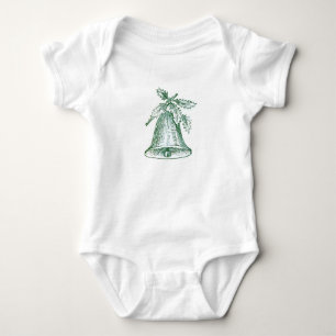 Body Para Bebé Navidades amordazan con Holly