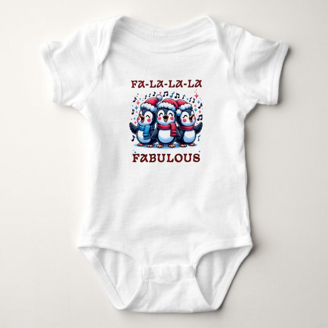 Body Para Bebé Navidades Baby Bodysuit (Anverso)